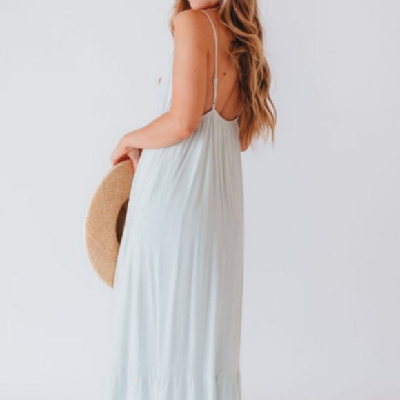 74423 Plunging Maxi Dress - Picture 3 of 3